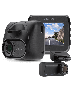Mio MiVue C595WD Full HD vaizdo registratorius su galine T30 kamera, STARVIS, GPS ir Wi-Fi