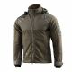 M-Tac Norman Windblock vėjui atspari flisinė striukė su Softshell intarpais, tamsiai žalia