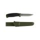 Morakniv Companion S išgyvenimo peilis, nerūdijantis plienas, Military Green
