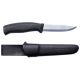 Morakniv Companion S išgyvenimo peilis, nerūdijantis plienas, juodas