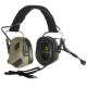 Earmor M32 PLUS taktinės ausinės su silikoninėmis pagalvėlėmis