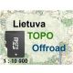 Lietuvos Topo Offroad žemėlapis SD kortelėje