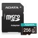 ADATA Premier Pro microSDXC UHS-I U3 Class 10 (V30, A2) 256 GB atminties kortelė