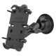 RAM® RAM-B-166-PD4U Quick-Grip™ didelis telefono laikiklis su siurbtuku