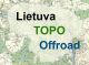 Lietuvos topo Offroad žemėlapis