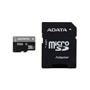 ADATA 32GB Micro SD atminties kortelė V10 su adapteriu