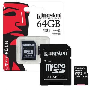 64 GB microSD kortelė (10 klasė/UHS-1)