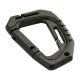 M-Tac taktinis karabinas su MOLLE tvirtinimu, 9.3 cm, juodas
