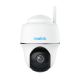 Reolink Argus Series B430 5MP belaidė saulės baterija maitinama PTZ kamera su spalvotu naktiniu matymu ir dviejų dažnių Wi-Fi