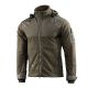 M-Tac Norman Windblock vėjui atspari flisinė striukė su Softshell intarpais, tamsiai žalia