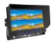 7" BSD monitorius - išmanioji AI pėsčiųjų aptikimo sistema, 4 kanalų