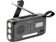 Sandberg Survivor DAB Radio All-in-1 4500 avarinis radijas su powerbank, DAB+/FM, Bluetooth, saulės įkrovimu ir rankena-generatoriumi
