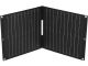 Sandberg Solar Charger 15W Lightweight sulankstomas saulės įkroviklis, 15 W, USB-C / USB-A, IP67