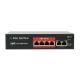 PNI PoE  SWPOE42 komutatorius 4 POE 100 Mbps ir 2 UP Link 100 Mbps jungtys, 65 W