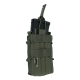MASADA ARMOUR Single 5.56 Mag Pouch vienguba šovinių dėtuvė su MOLLE tvirtinimu, Ranger Green