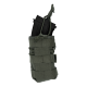 MASADA ARMOUR Double AK/M4 Mag Pouch dviguba šovinių dėtuvių dėtuvė su MOLLE tvirtinimu, Ranger Green