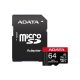 ADATA High Endurance 64 GB microSDXC atminties kortelė, UHS-I, A2, V30