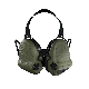Sordin Supreme X2 Neckband taktinės ausinės, Green