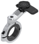 Quad Lock Motorcycle Handlebar Mount PRO Chrome Large, motociklinis telefono laikiklis vairui 