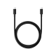 Xiaomi pintas USB4 USB-C į USB-C kabelis 6A, 1 m, juodas