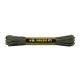 M-TAC Paracord virvė 475, Ranger Green, 15m