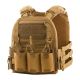 M-tac Cuirass šarvinių plokščių liemenė QRS, Coyote