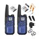 Baofeng 25E Twin Pack mėlynas radijo stotelių komplektas, 0,5W