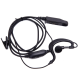 Baofeng UV-9R/UV-9R Plus radijo stotelių ausinės su mikrofonu, Multipin jungtis