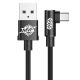 Baseus MVP Elbow MYP USB kabelis Type-C CATMVP-B01, 2m