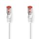 Nedis CAT6 LAN RJ45 Male tinklo kabelis, baltas 5m