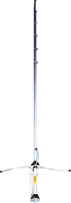Team Eco 200 antena CB antena, montuojama ant stogo, 5800mm