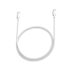 Xiaomi pintas USB-C į USB-C kabelis 3A, 1 m, baltas