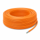 Hikvision U/UTP Cat6 tinklo kabelis DS-1LN6U-SC0, 23 AWG, oranžinis, 1 m