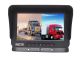 10" skaitmeninis AHD 4 kamerų (QUAD) monitorius IP69K atsparus vandeniui