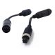 M12-WAECO kabelio adapteris Male-Male