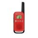 Motorola T42 raudonų racijų komplektas, 0,5W