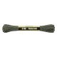 M-Tac virvė paracord, minicord, 15 m, Ranger Green