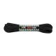 M-TAC paracord elastinė virvė, 3 mm, Dragon Skin, 15 m, juoda