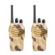 PNI R40 Camo PMR radijo stotelės 0,5W, 16CH, 2vnt. 1200mAh