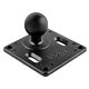 RAM® Mounts rutulio tvirtinimas ant bėgelio (C)