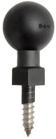 RAM® Tough-Ball™ su 1/4"-20 (B) sriegiu -B, RAP-B-379U-25201L