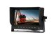 7" AHD LCD skaitmeninis monitorius transportui, 2 kanalų