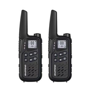 Baofeng 25E Twin Pack radijo stotelių komplektas, 0,5W