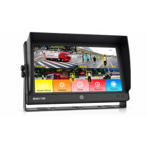 10" BSD AHD monitorius - i&scaron;manioji AI pėsčiųjų aptikimo sistema, 4 kanalai su DVR