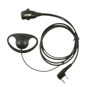 CRT ausinė racijoms su mikrofonu 332 K, 2 -PIN K jungtis
