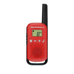 Motorola T42 raudonų racijų komplektas, 0,5W