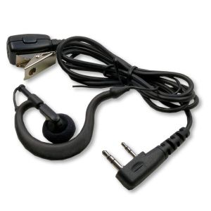TEAM ausinė su mikrofonu racijoms PY-29K/R, 2-PIN K jungtis