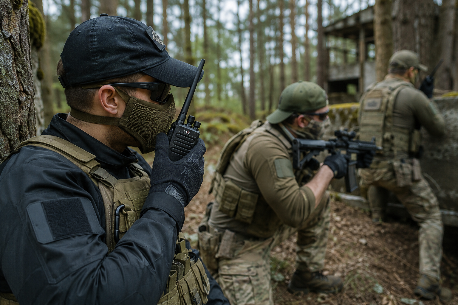 Airsofto radijo ryšio įranga